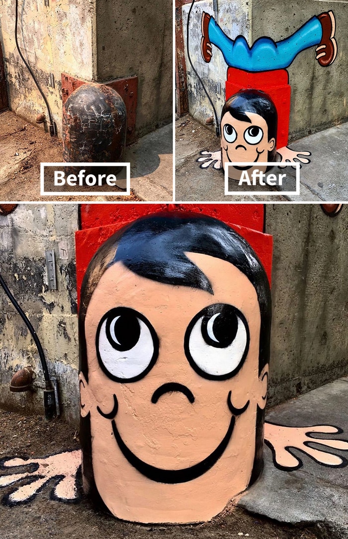 Há um artista de rua gênio correndo solto nas ruas, e vamos esperar que ninguém o pegue 11