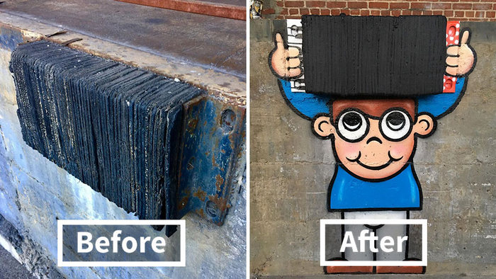 Há um artista de rua gênio correndo solto nas ruas, e vamos esperar que ninguém o pegue 28