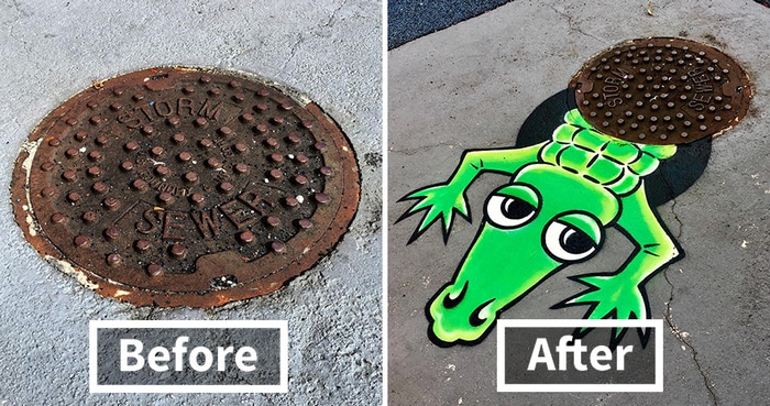 Há um artista de rua gênio correndo solto nas ruas, e vamos esperar que ninguém o pegue 31