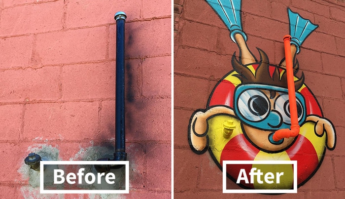 Há um artista de rua gênio correndo solto nas ruas, e vamos esperar que ninguém o pegue 40