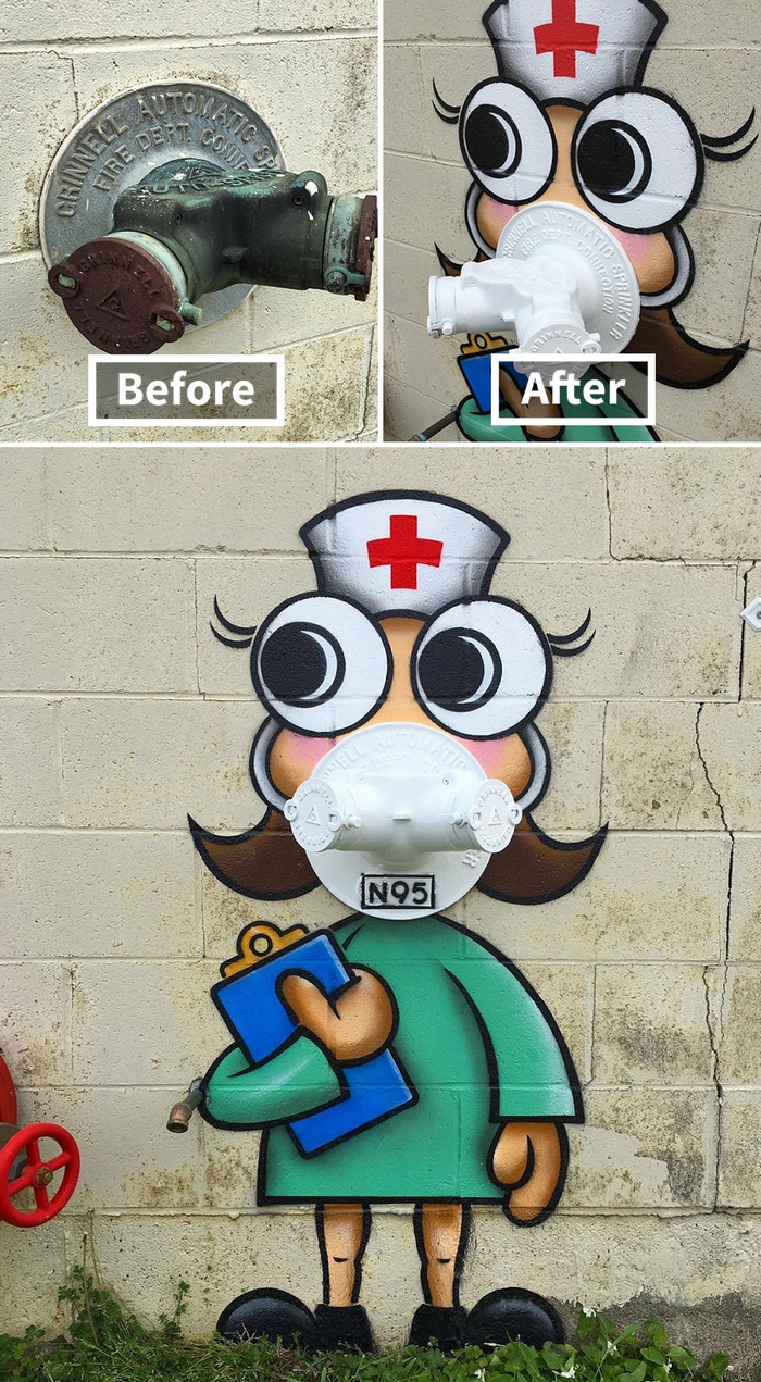 Há um artista de rua gênio correndo solto nas ruas, e vamos esperar que ninguém o pegue 41