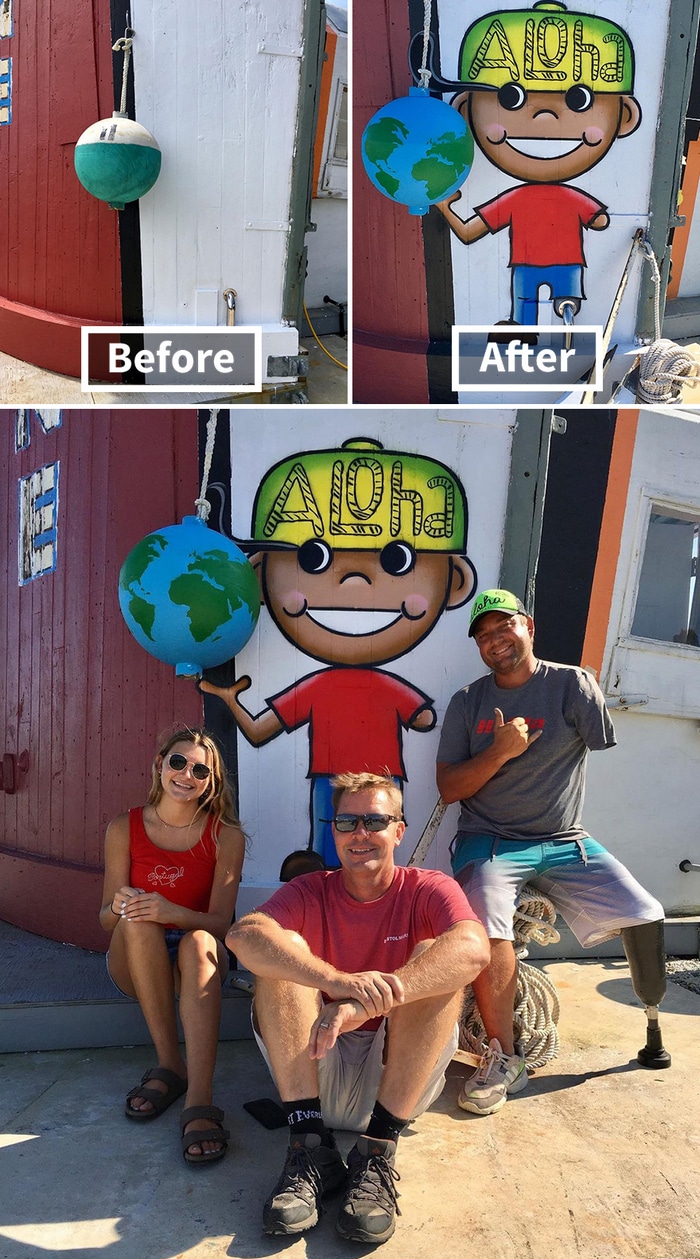 Há um artista de rua gênio correndo solto nas ruas, e vamos esperar que ninguém o pegue 45