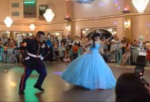 Incrível apresentação de dança pai e filha que impressiona os convidados 7