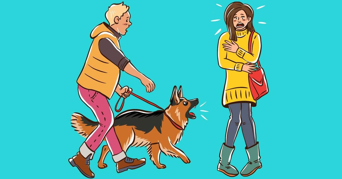 Por que o cachorro late para algumas pessoas e outras não?