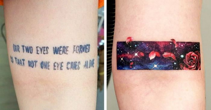 Um artista transforma tatuagens em cenas de outro mundo 25