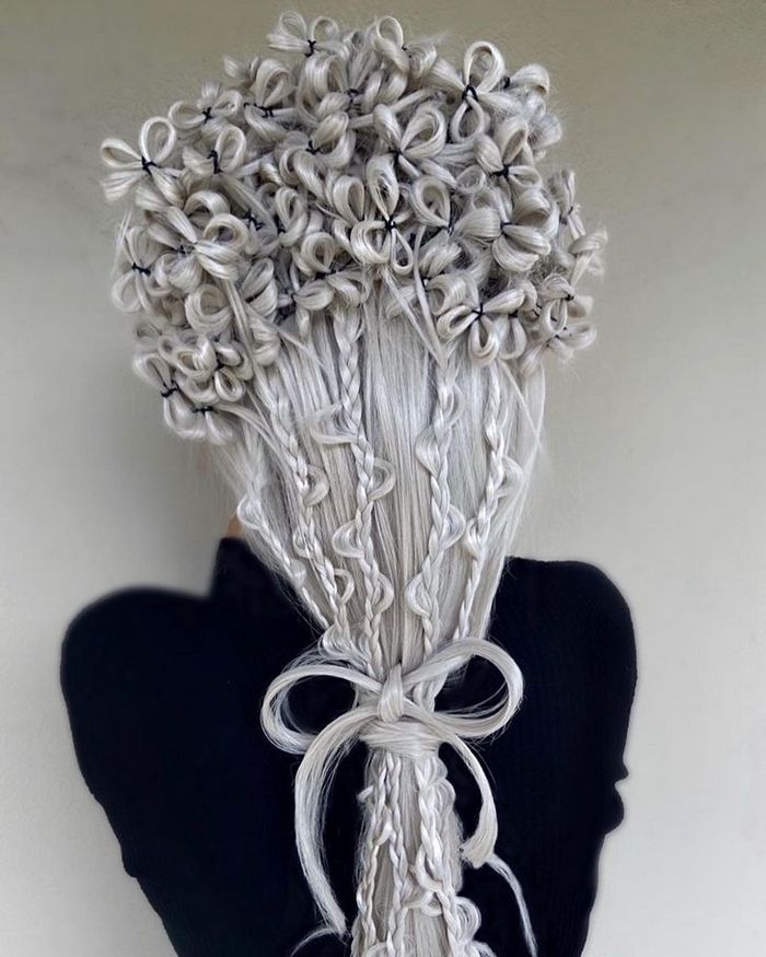 Um cabeleireiro cria penteados incríveis que se tornam virais em um piscar de olhos 19