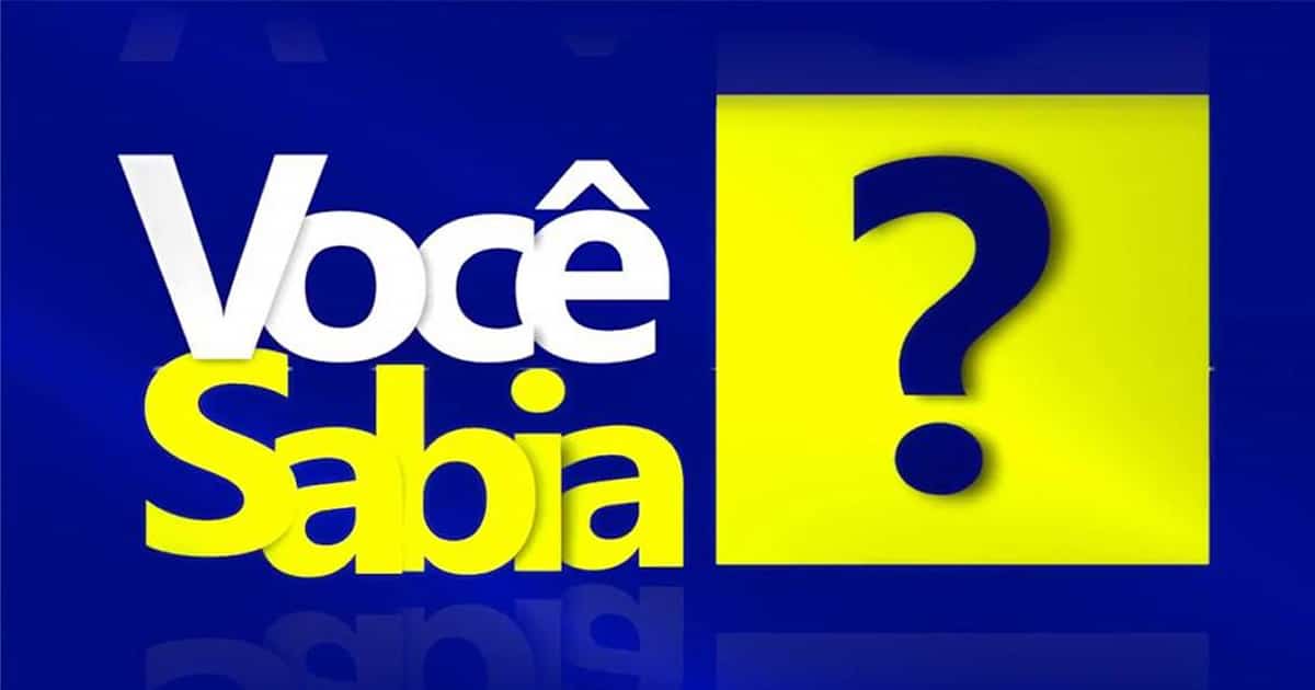 50 Curiosidades Você Sabia? #58
