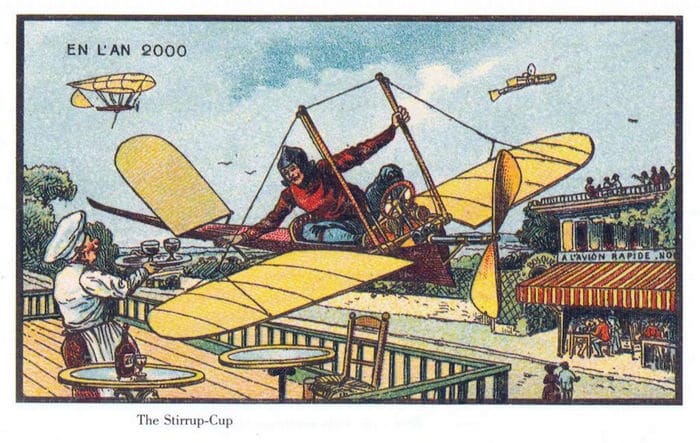 24 Ilustrações legais de artistas do passado que tentaram prever o futuro 3