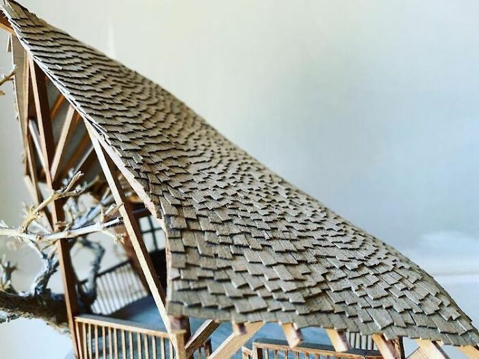 24 fantásticas casas na árvore de bonsai 5