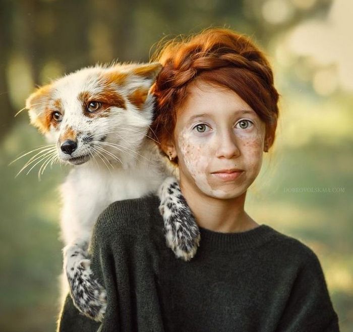 Fotógrafa retratam a forte ligação entre humanos e animais 6