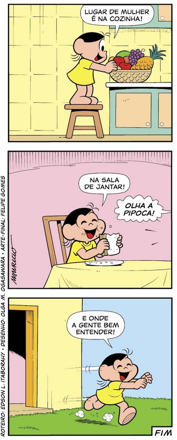 10 vezes que as meninas da Turma da Mônica foram perfeitas 7