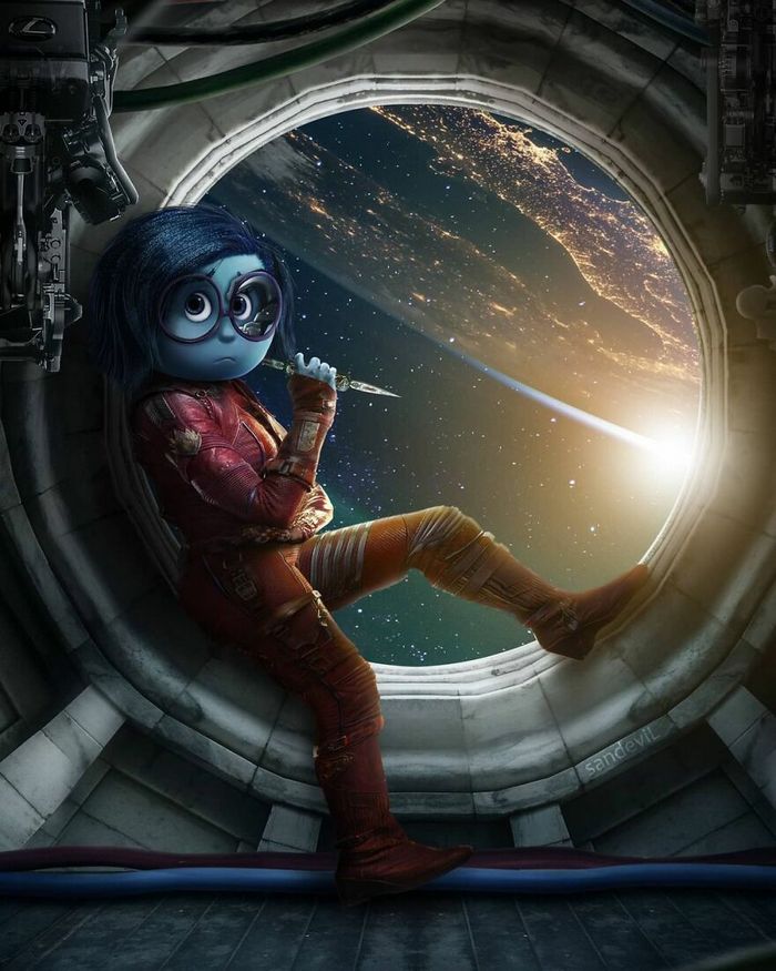 Artista combina dois personagens que têm algo em comum 11