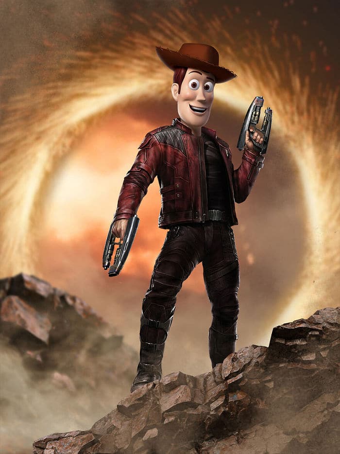 Artista combina dois personagens que têm algo em comum 12