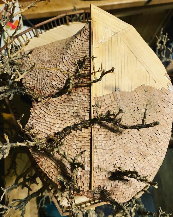 24 fantásticas casas na árvore de bonsai 19