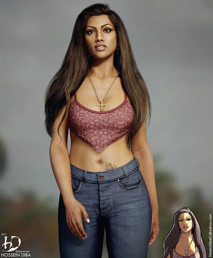 Artista adicionar toques realistas em 31 personagens da cultura pop 27