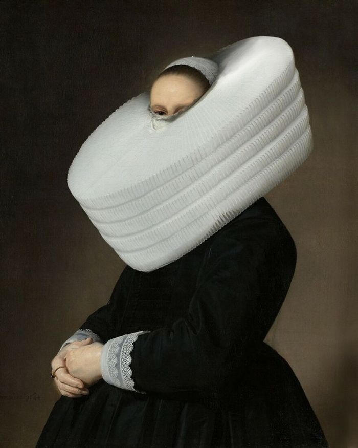 Artista coloca máscaras em pinturas clássicas, e o Instagram está adorando 30