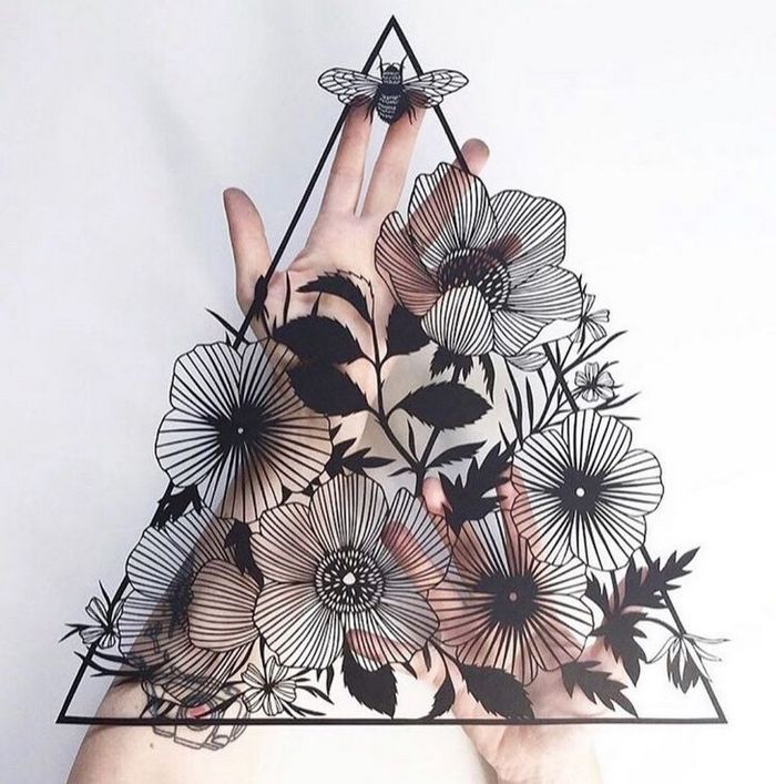 Artista faz obras de artes extremamente complexas com papel e bisturi 9