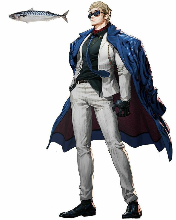 Artista reimagina animais, insetos, objetos do dia a dia e alimentos como personagens de anime 1