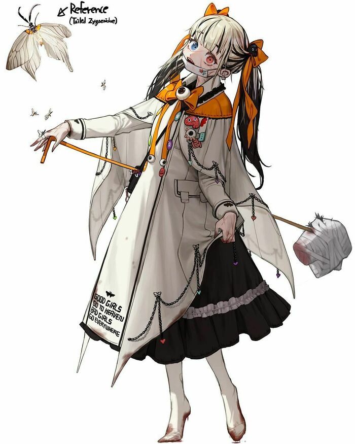 Artista reimagina animais, insetos, objetos do dia a dia e alimentos como personagens de anime 26