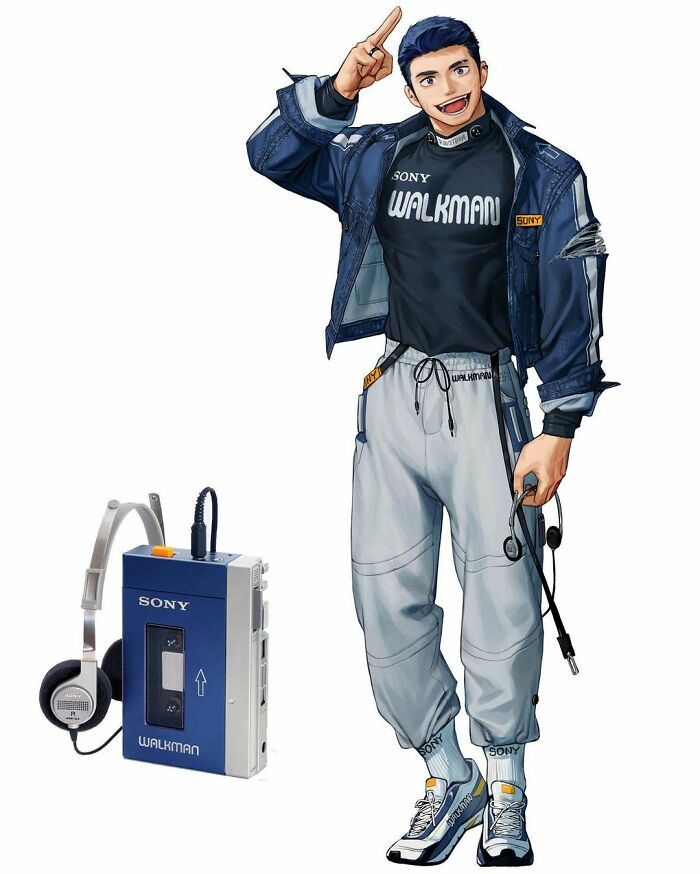 Artista reimagina animais, insetos, objetos do dia a dia e alimentos como personagens de anime 36