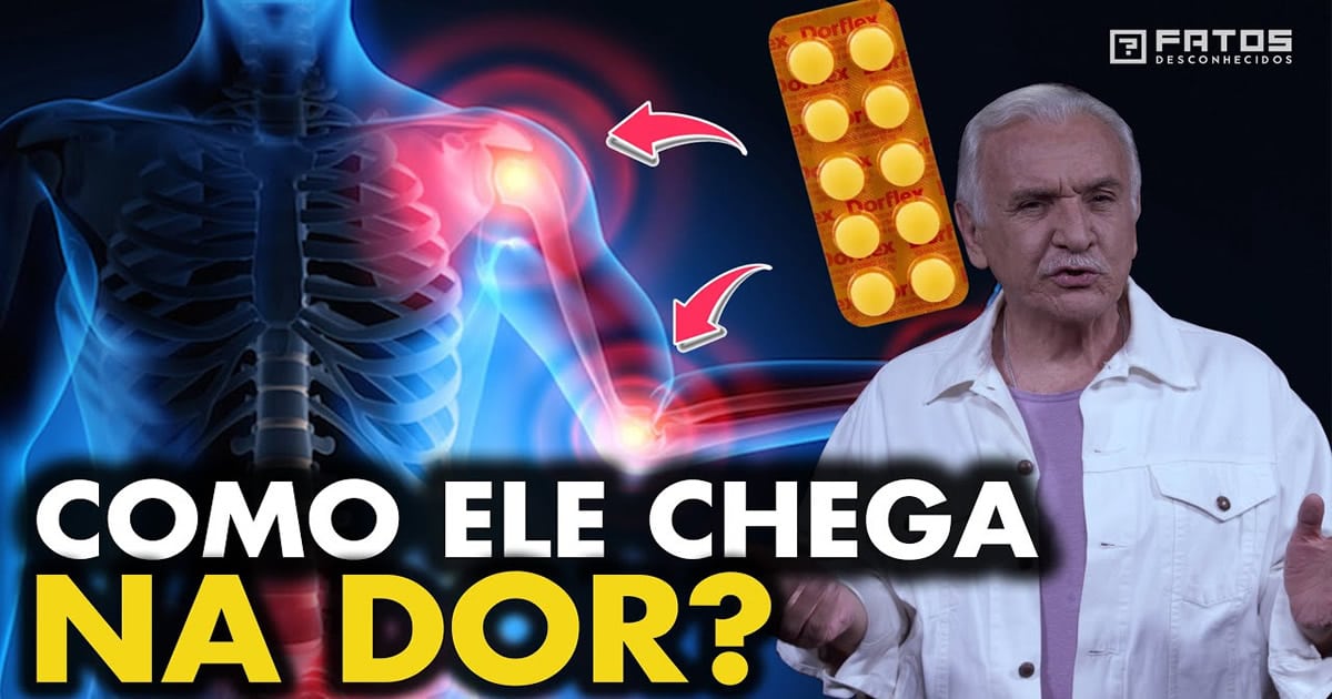 Como o medicamento sabe onde está a dor no nosso corpo?