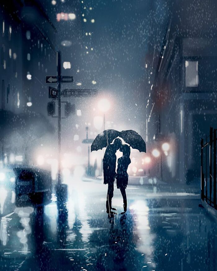 Marido retrata a vida cotidiana com sua esposa e filhos em 54 novas ilustrações comoventes 41