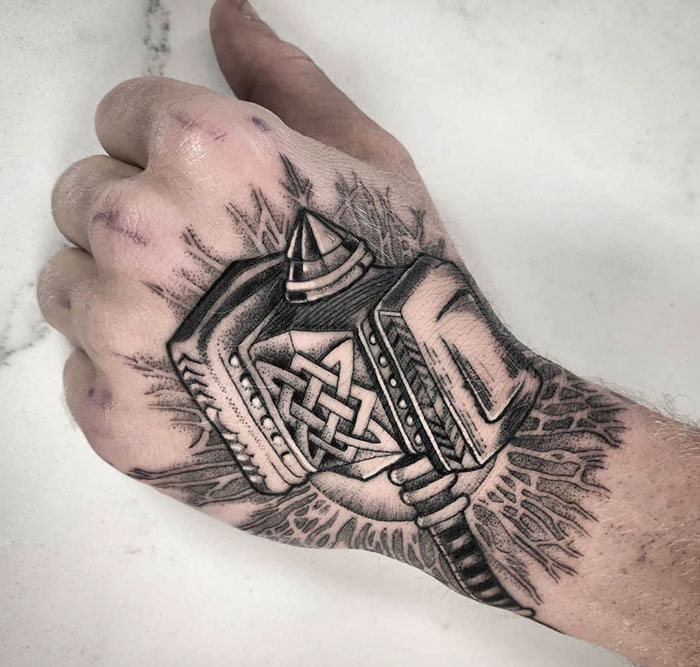 52 melhores tatuagem Viking e Nórdica para você se inspirar 49