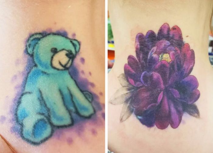 36 pessoas que decidiram dar uma segunda chance para suas antigas tatuagens 12