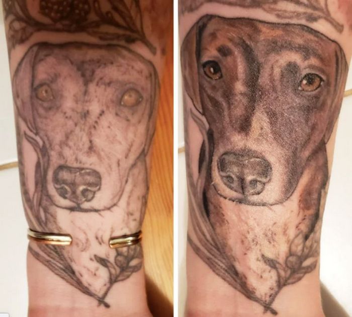 36 pessoas que decidiram dar uma segunda chance para suas antigas tatuagens 18