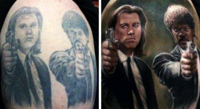 36 pessoas que decidiram dar uma segunda chance para suas antigas tatuagens 29