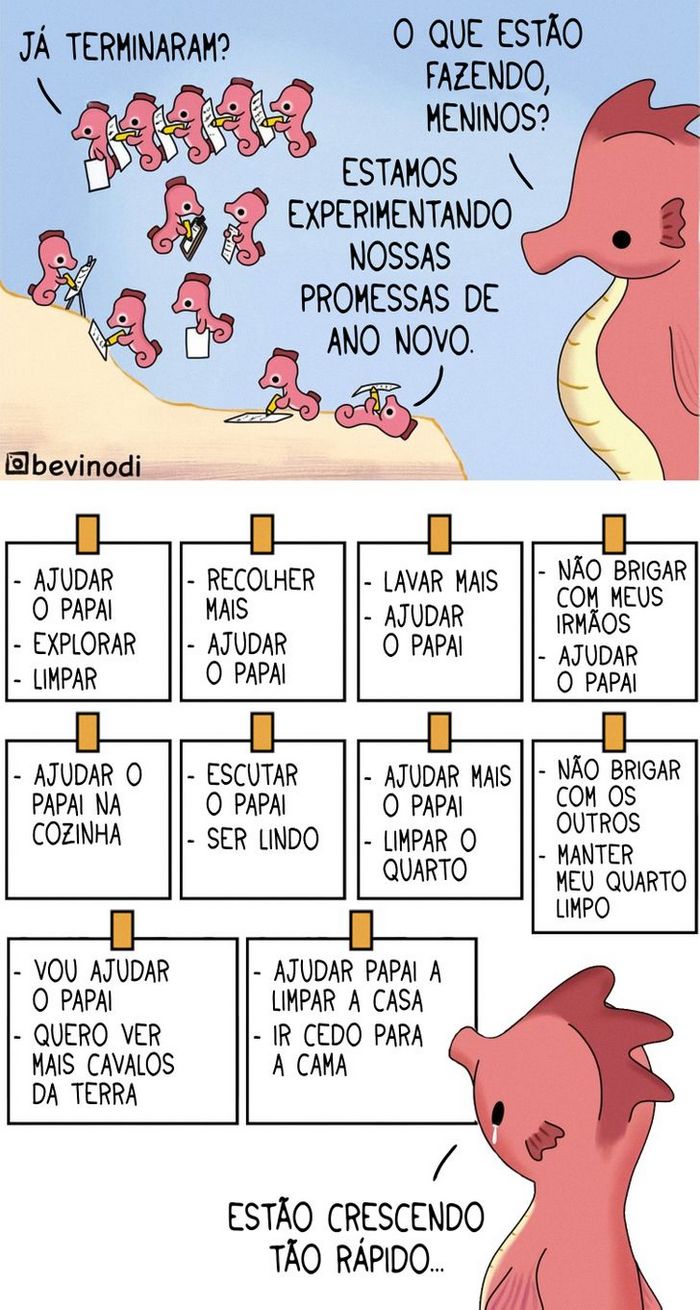 25 quadrinhos de um artista que imaginou como seriam as relações humanas no mundo animal 2