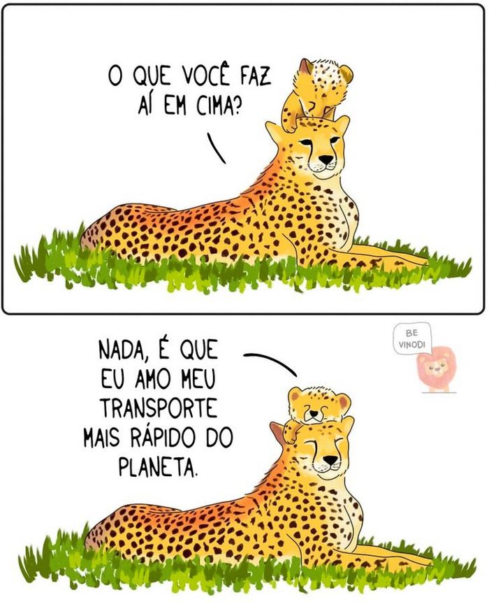 25 quadrinhos de um artista que imaginou como seriam as relações humanas no mundo animal 9