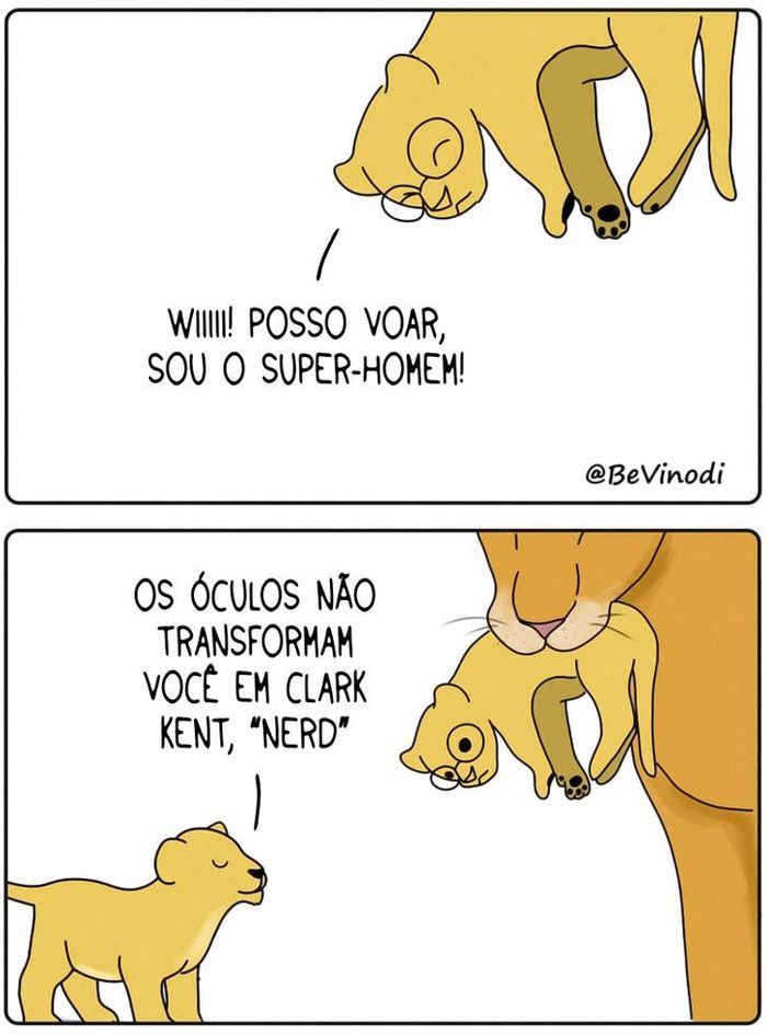 25 quadrinhos de um artista que imaginou como seriam as relações humanas no mundo animal 11