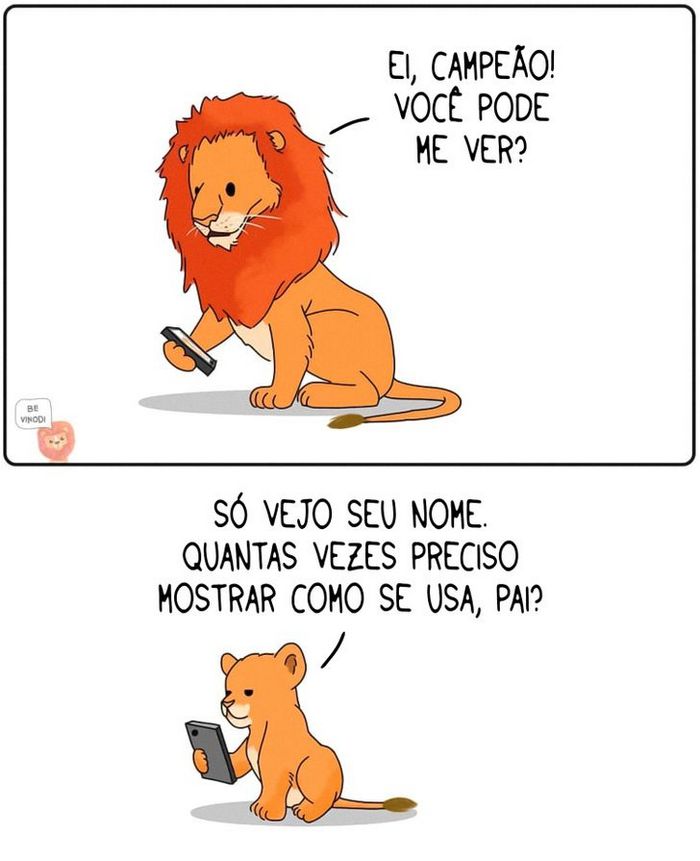 25 quadrinhos de um artista que imaginou como seriam as relações humanas no mundo animal 12