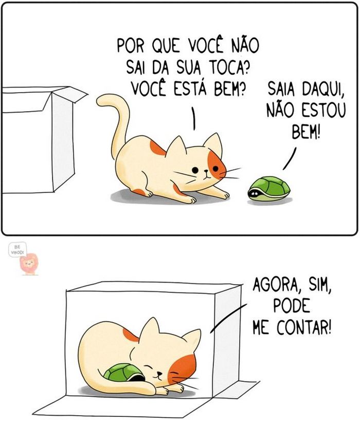 25 quadrinhos de um artista que imaginou como seriam as relações humanas no mundo animal 16