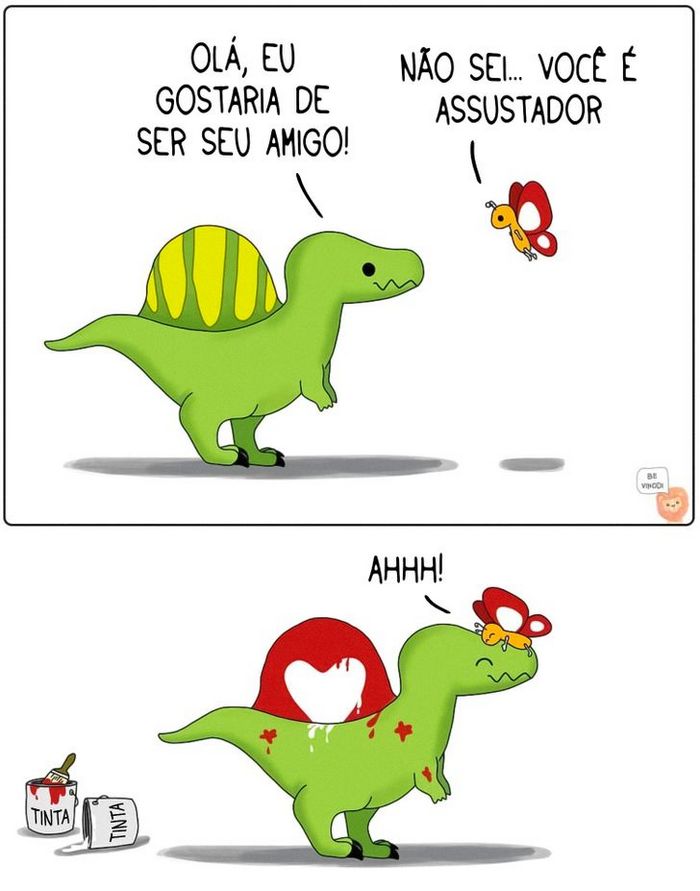 25 quadrinhos de um artista que imaginou como seriam as relações humanas no mundo animal 19