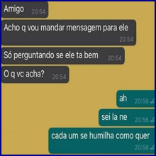 Quando a pessoa te pede conselho, mas faz o que ela quer