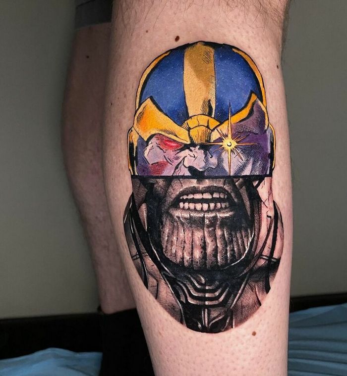 46 tatuagens de personagens populares misturadas em dois estilos diferentes 16