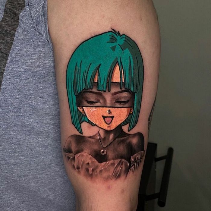 46 tatuagens de personagens populares misturadas em dois estilos diferentes 33