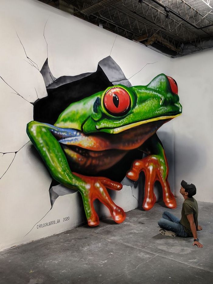 Um artista ilumina ruas com sua arte em 3D, tão mágica que vai fazer você questionar a realidade 3