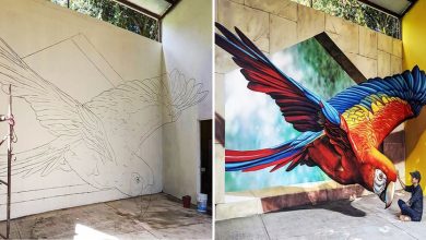 Um artista ilumina ruas com sua arte em 3D, tão mágica que vai fazer você questionar a realidade 4