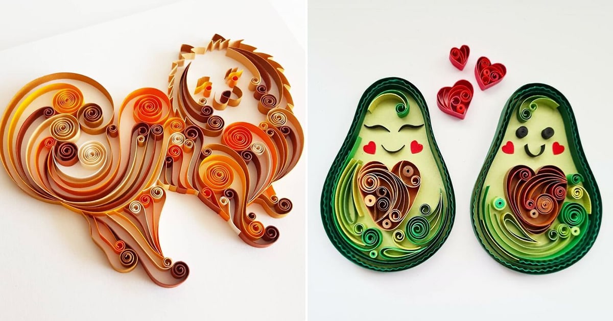 A incrível arte de quilling de Gergana Pencheva (42 fotos)