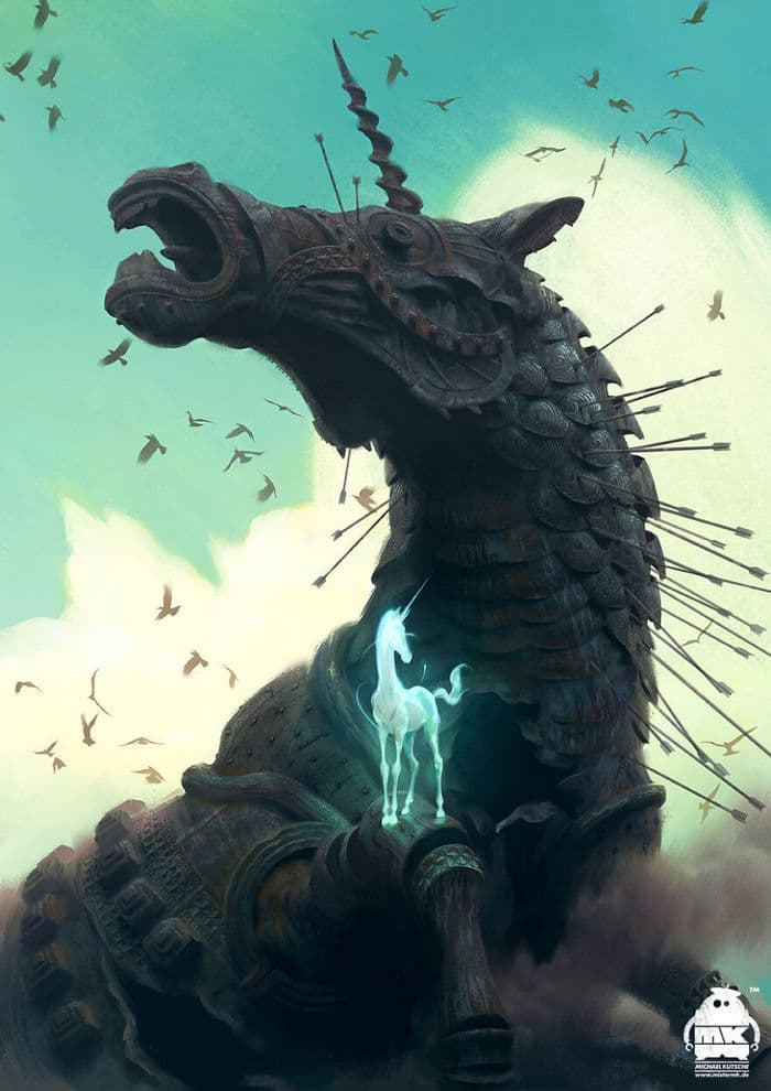 Arte conceitual incrível de nossos personagens favoritos da cultura pop 26