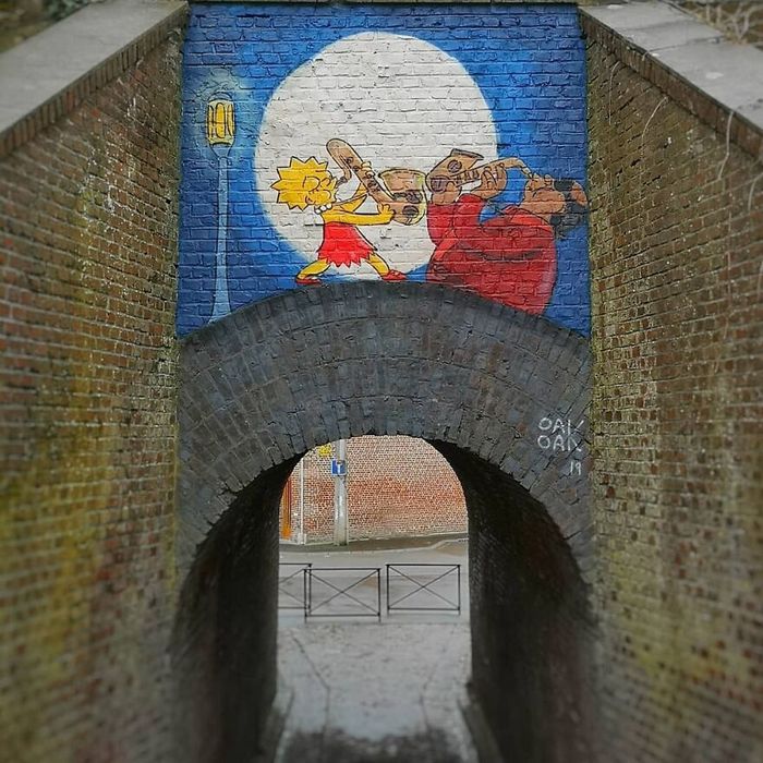 Artista francês cria arte humorística nas ruas de Paris 27