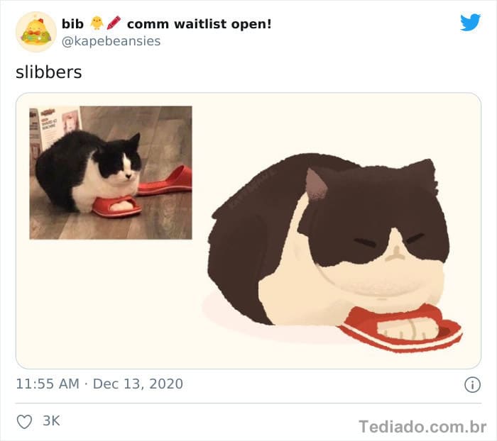 Bib transforma fotos engraçadas de animais em desenhos fofos 6