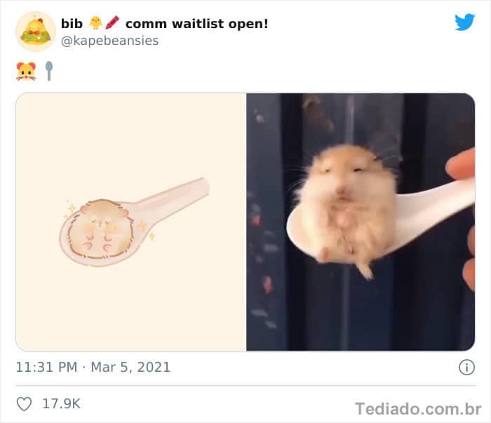 Bib transforma fotos engraçadas de animais em desenhos fofos 20