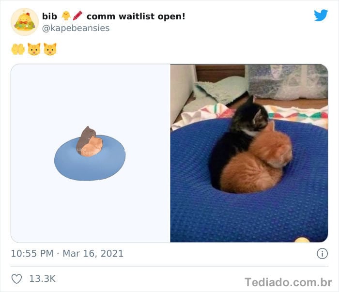 Bib transforma fotos engraçadas de animais em desenhos fofos 24