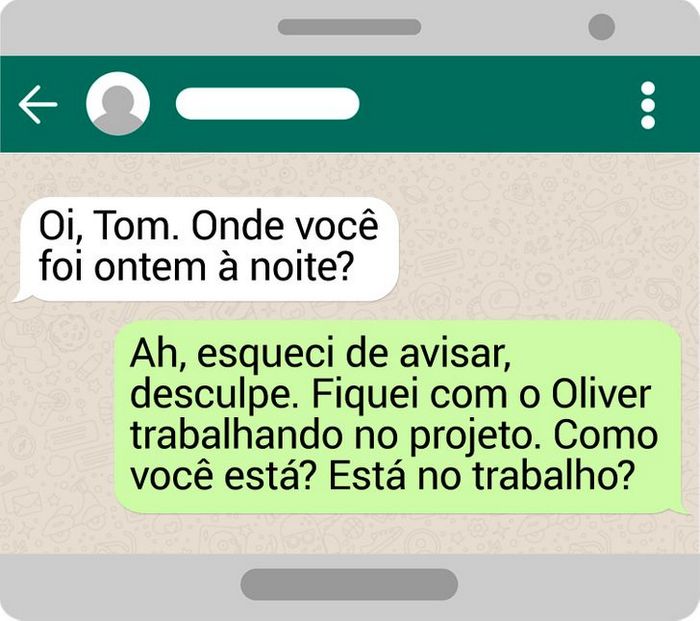 Como descobrir quando alguém está mentindo por mensagem de texto 1