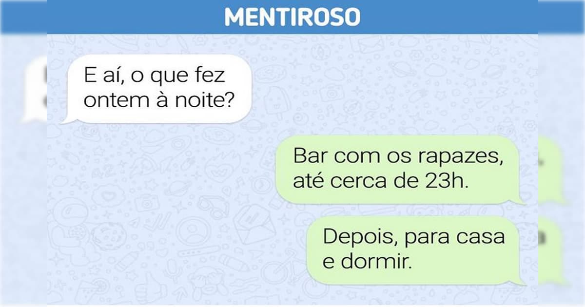 Como descobrir quando alguém está mentindo por mensagem de texto