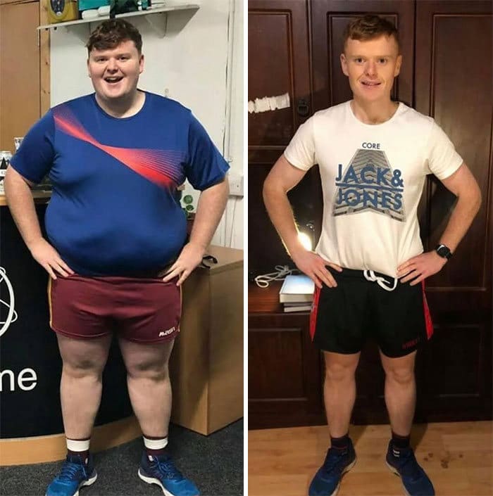 42 exemplos inspiradores de perda de peso que mostram o que a força de vontade e o trabalho árduo podem fazer 5